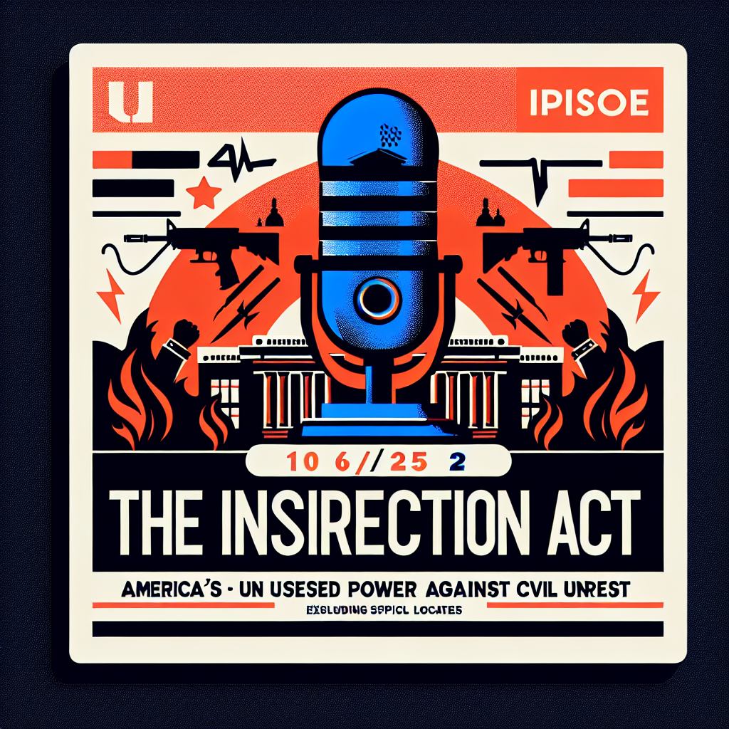 10/6/25 - The Insurrection Act: America's Unused Power Against Civil Unrest