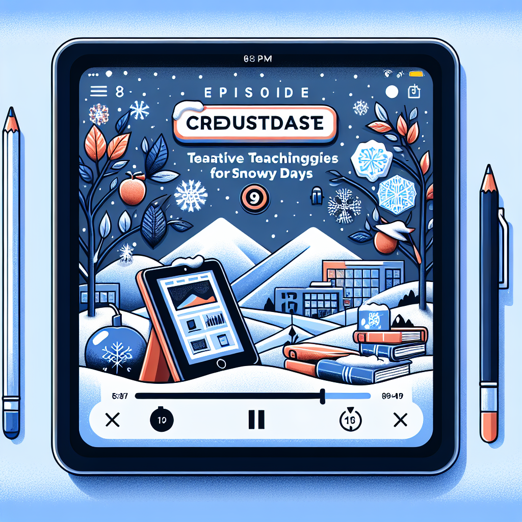 195: Snow days ahead? Ideas you can use in class or remotely