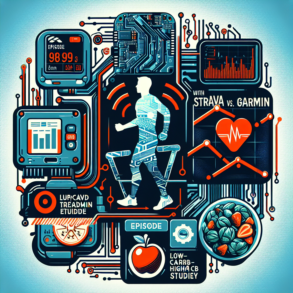279. Strava v. Garmin Lawsuit, Uphill Treadmill Threshold, New Study on Low Carb v. High Carb (and Caffeine), and Max Heart Rate Problems!