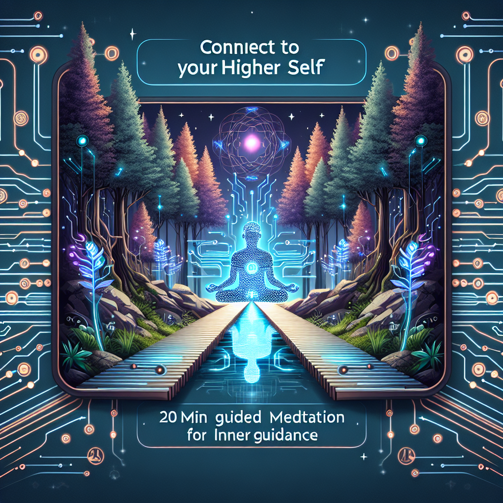Connect to Your Higher Self – 20 Min Guided Meditation Pathworking for Inner Guidance