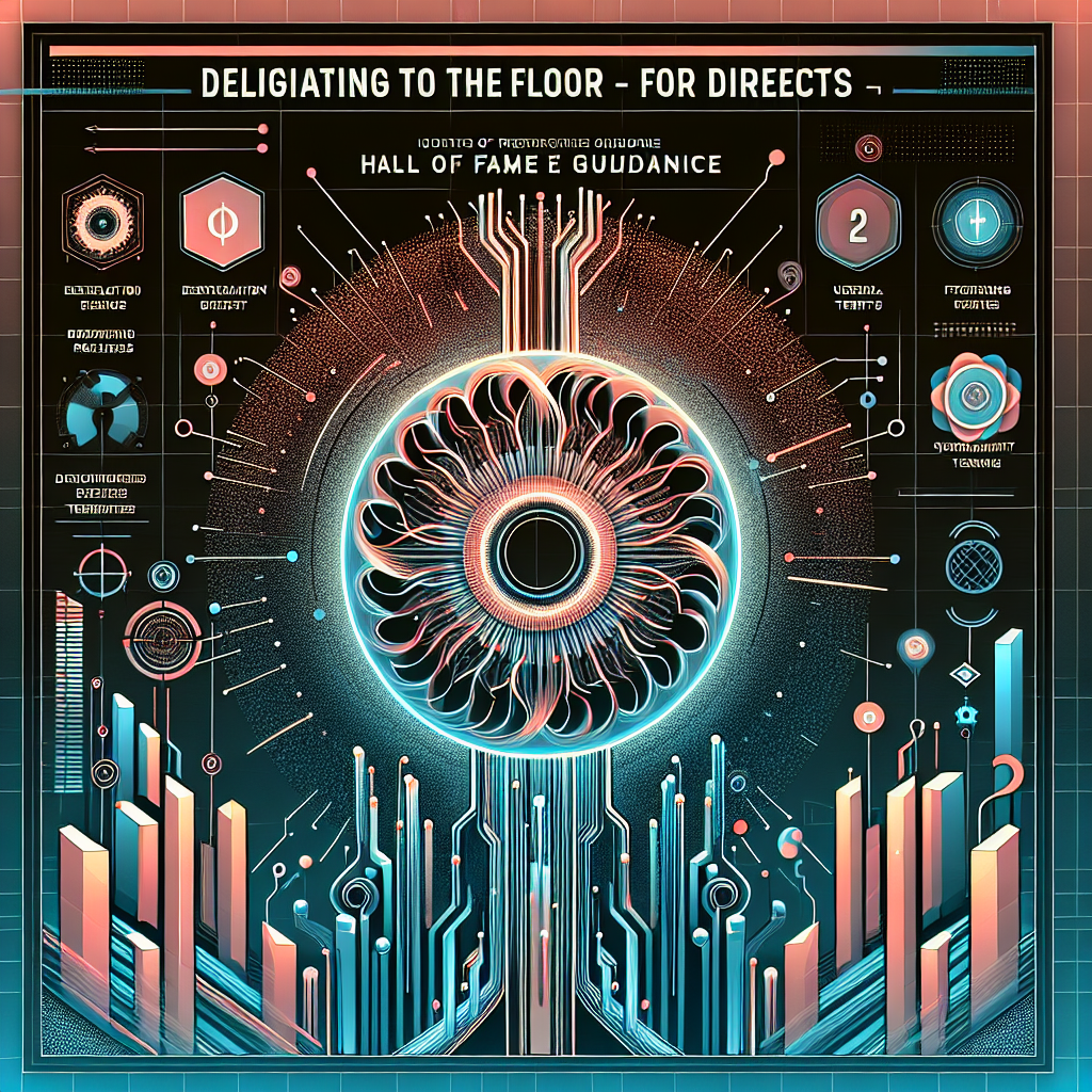 Delegating To The Floor - For Directs - Part 2 (Hall Of Fame Guidance)