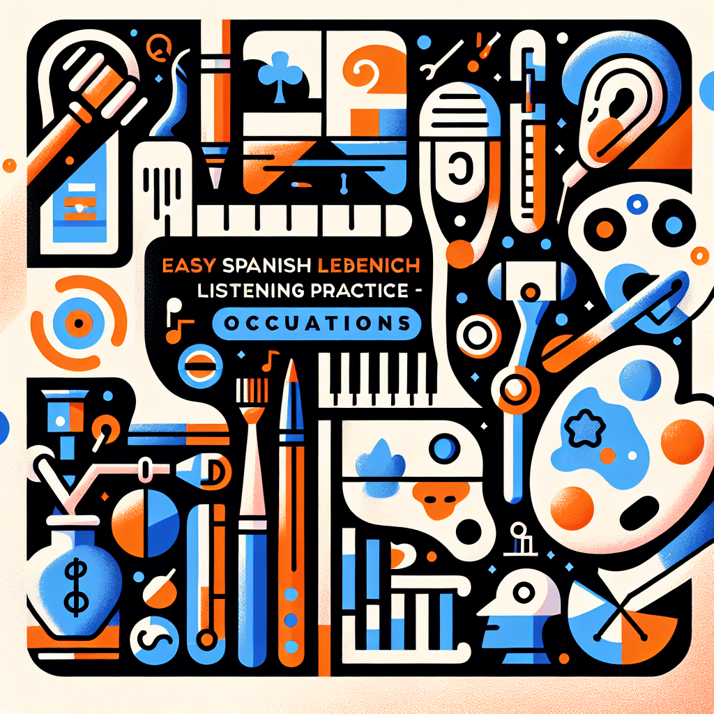 Easy Spanish listening practice • Occupations