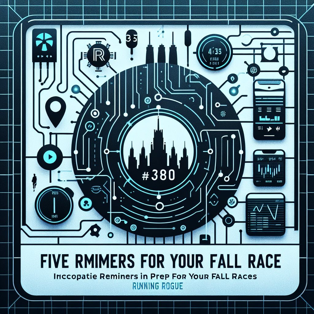 Episode #380: Five Reminders in Prep for Your Fall Race