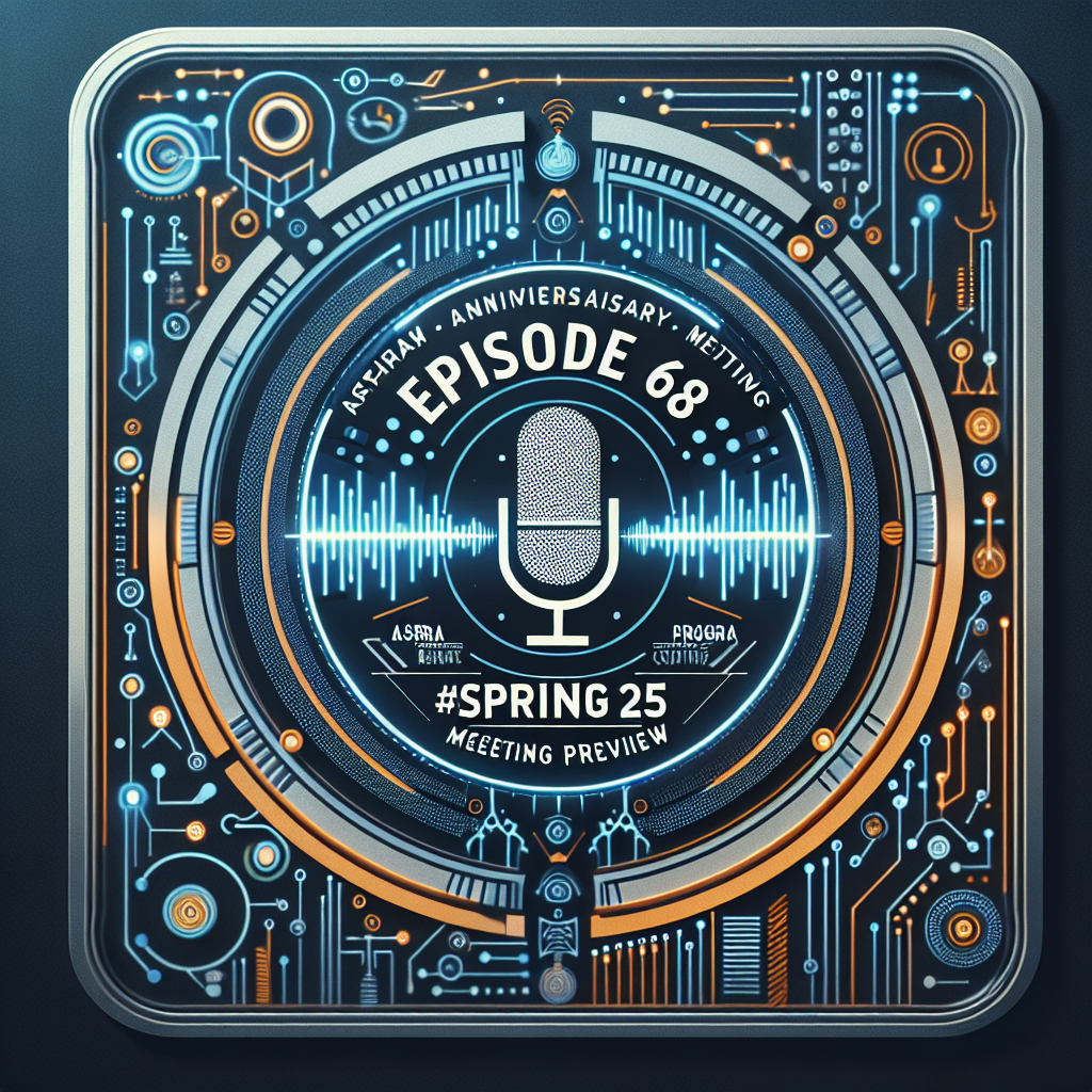Episode 68: #ASRASPRING25 Meeting Preview