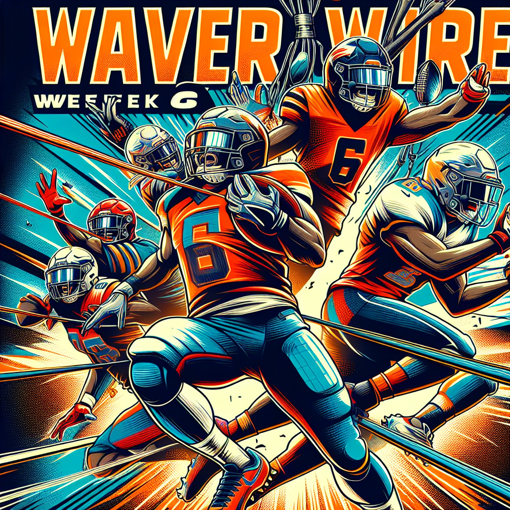 Fantasy Football Week 6 Waiver Wire: Must-Have Players to Add to Your Roster (Ep. 1756)