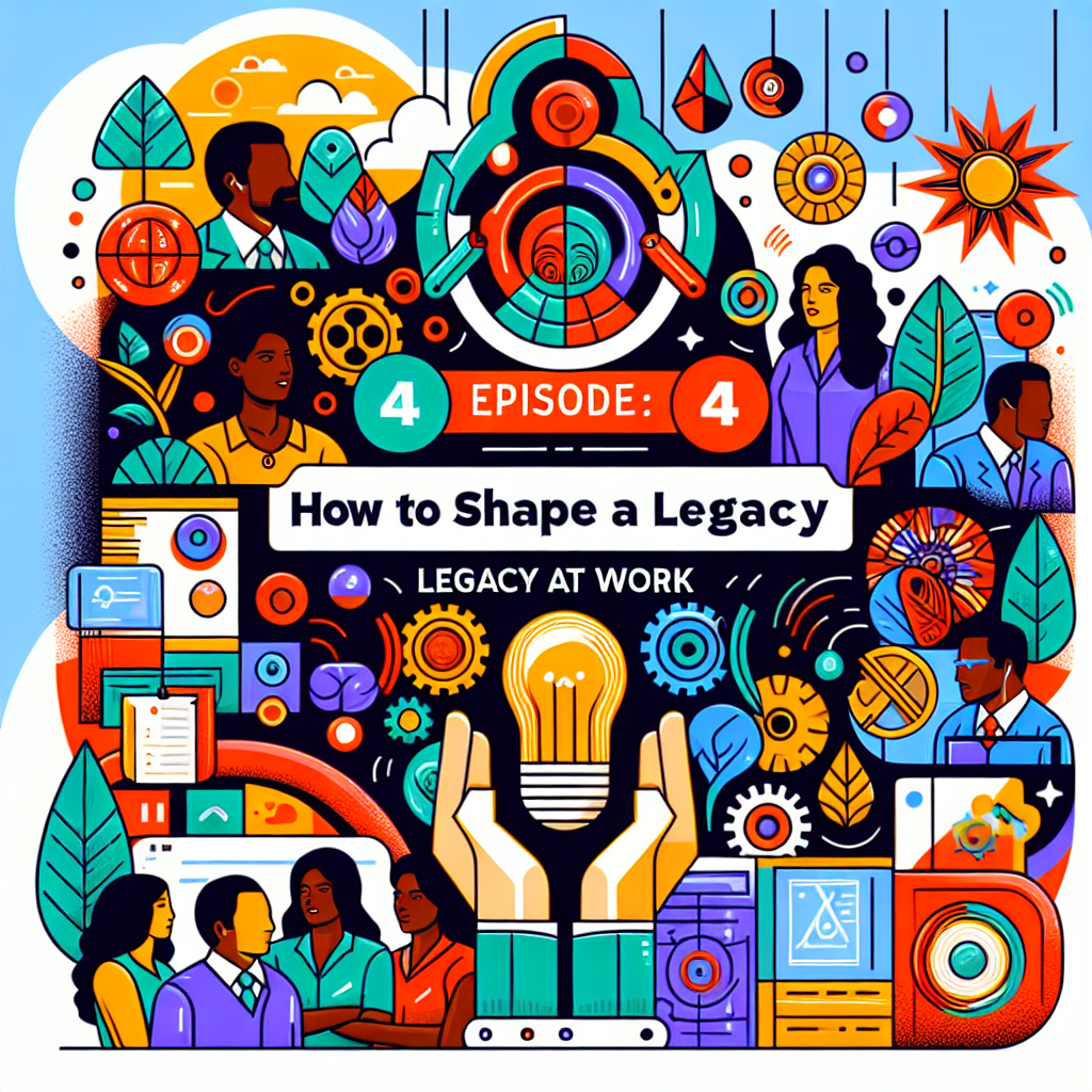 How to Shape a Legacy Part 4: Legacy at Work
