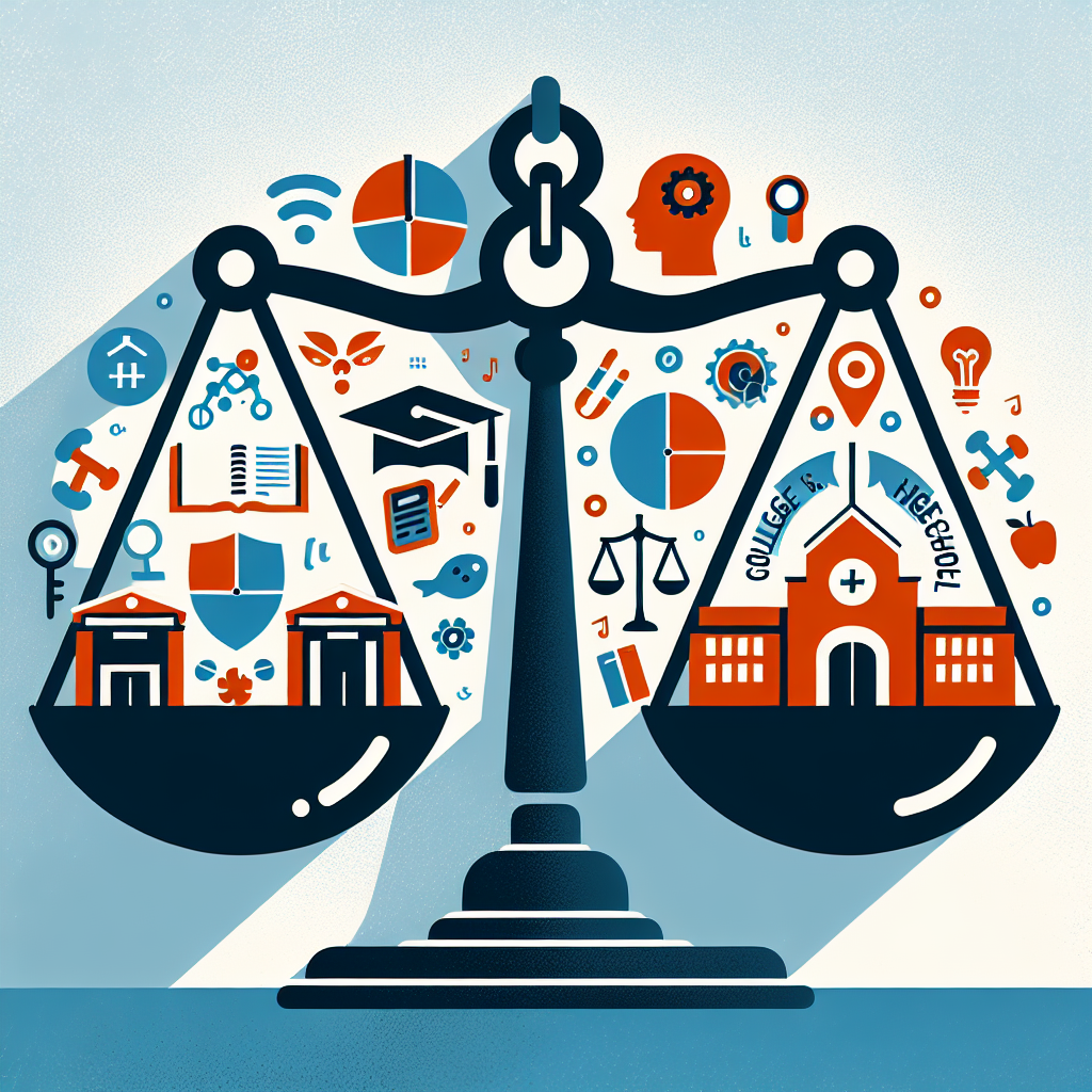 How Your Environment Affects Your Physical and Mental Health: College vs. High School