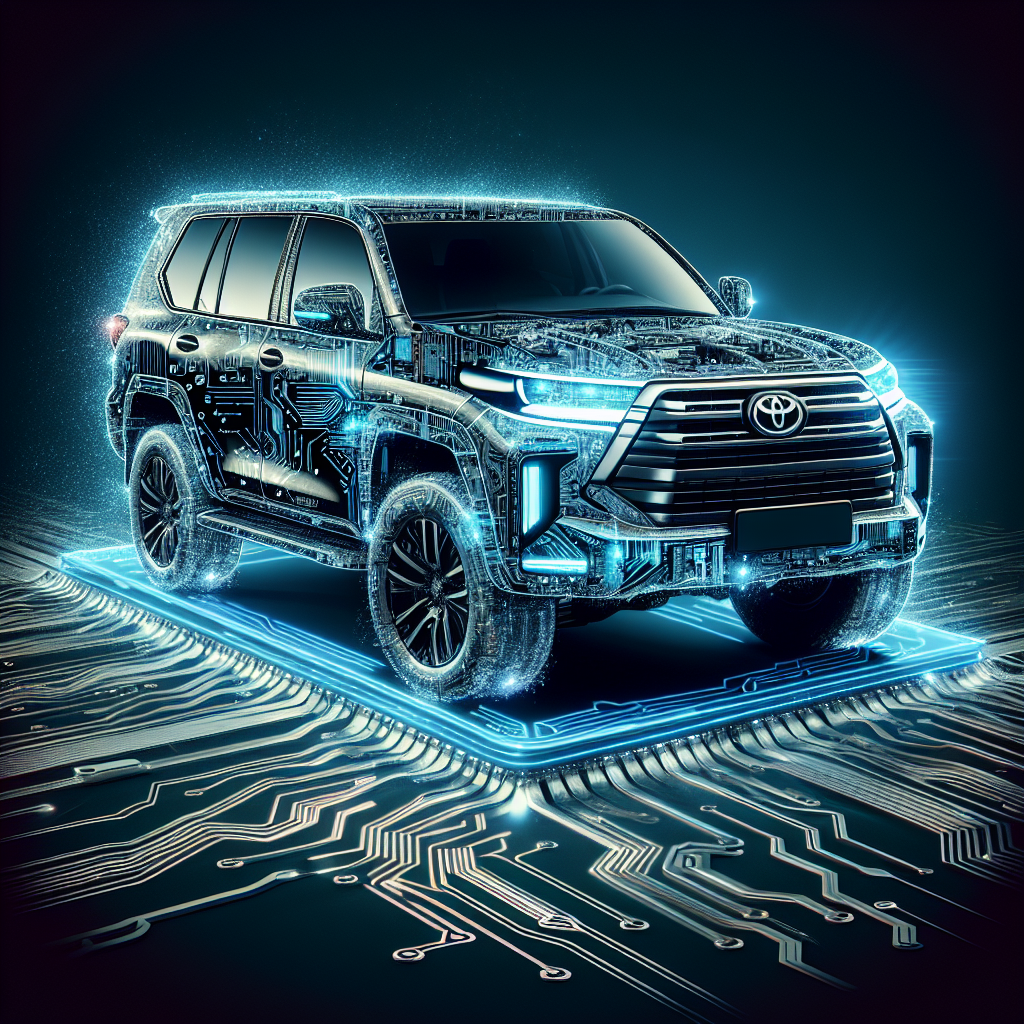 Into the Toyota Land Cruiser