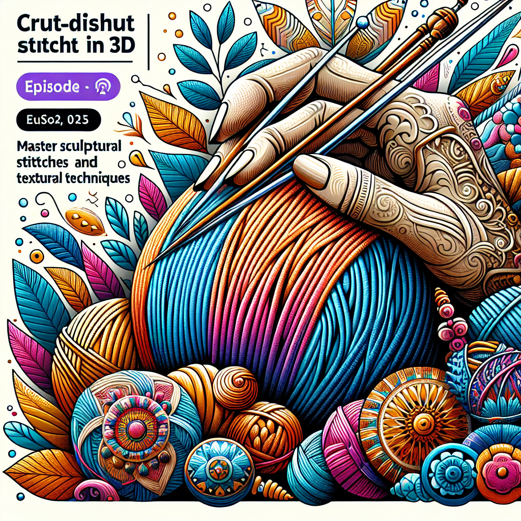 Knitting in 3D- Master Sculptural Stitches and Textural Techniques