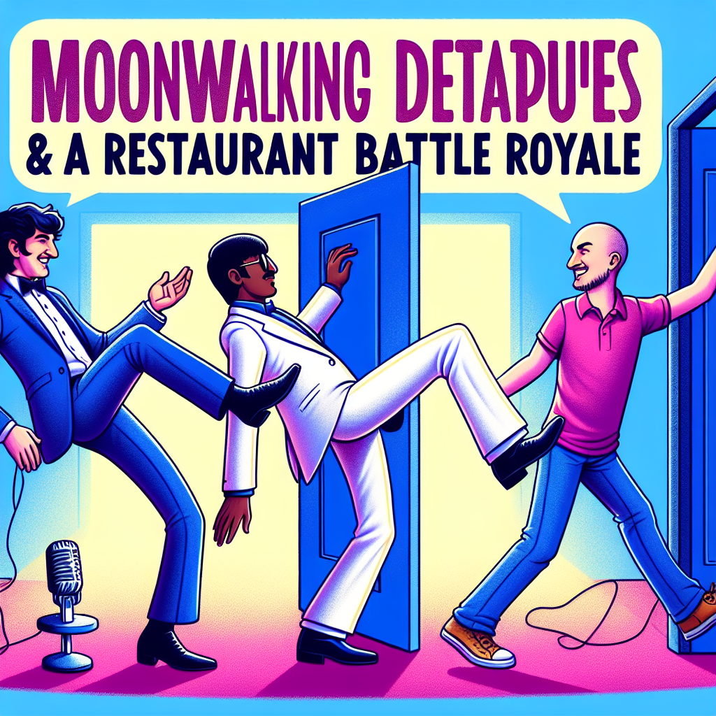 Moonwalking Departures & A Restaurant Battle Royale - Comedy Podcast