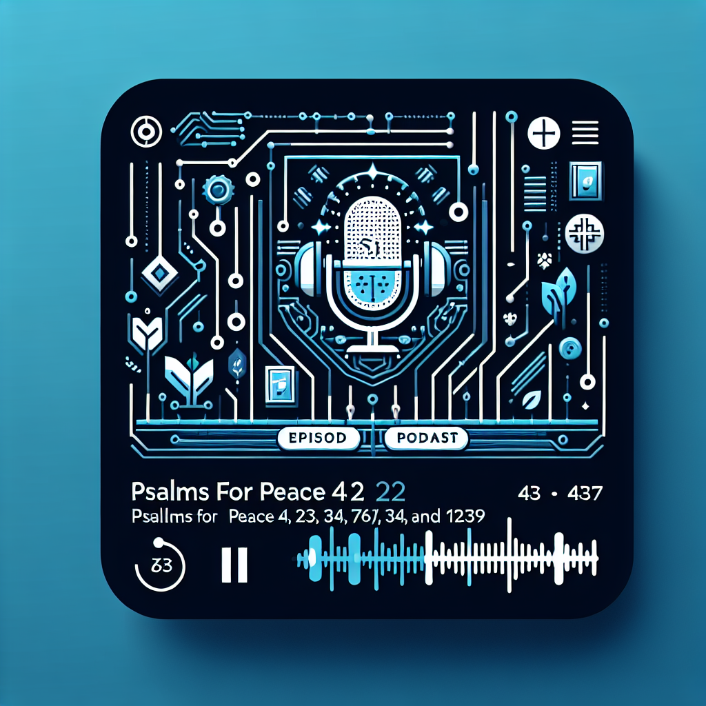 Psalms for Peace (4, 23, 27, 34, 46, 62, 121, and 139)