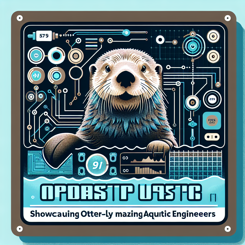 Showcasing Otter-ly amazing aquatic engineers with Chanel Hason