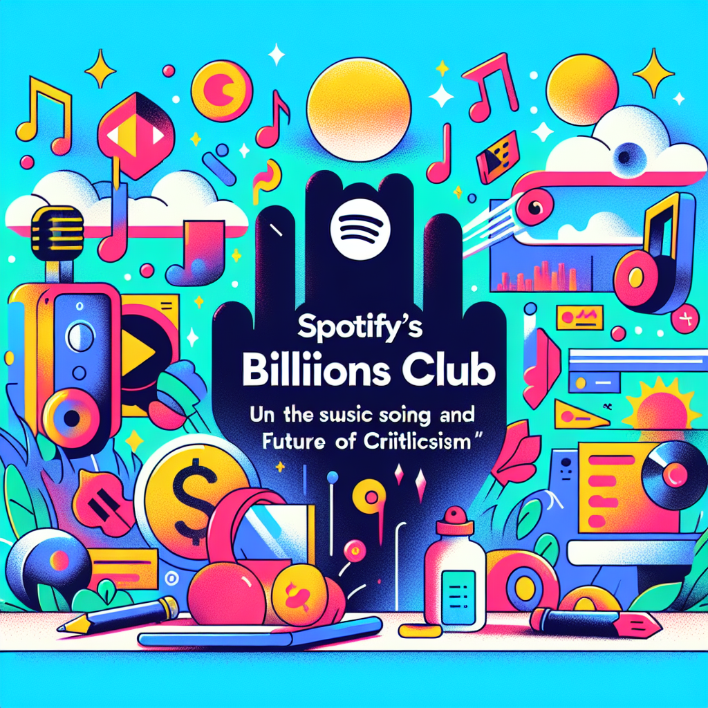 Spotify's Billions Club and the Future of Criticism