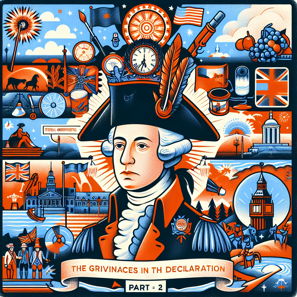 The Grievances in the Declaration (part 2)