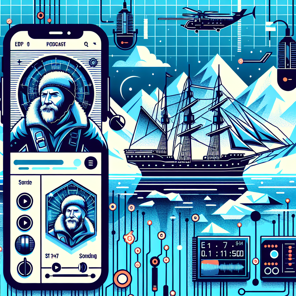 Trapped in the icy waters of the Northwest Passage