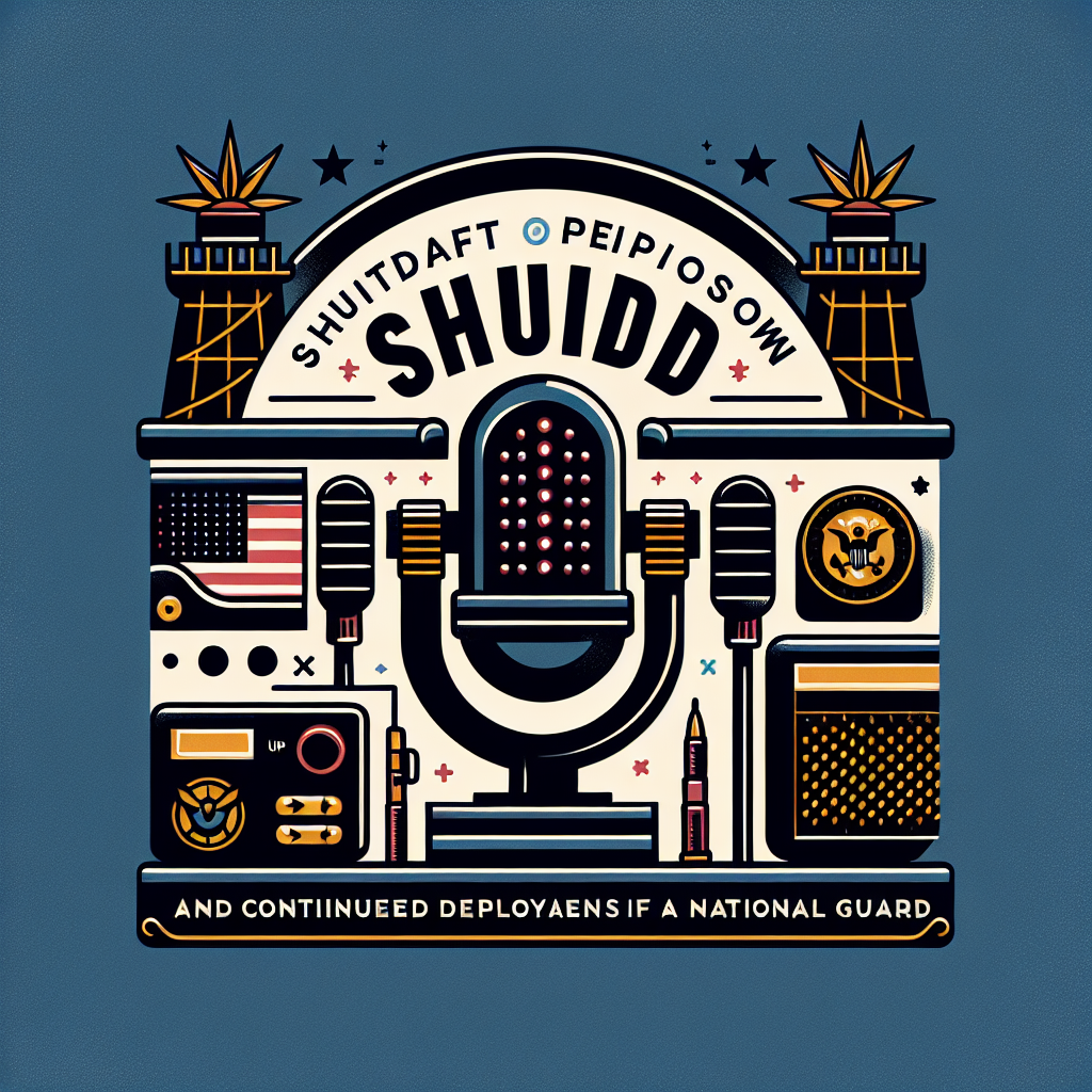 Trump Opens Door to Shutdown Talks; National Guard Deployments Continue