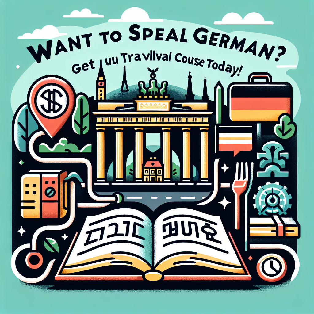 Want to Speak Real German? Get our Free Travel Survival Course Today!